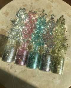 I Glitter Eco-Lovers in diversi colori